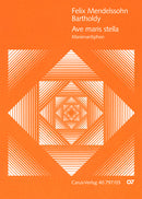 Ave maris stella, MWV C 3（オルガン・スコア）