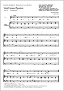 Ave Regina, In monte Oliveti, Veni Creator Spiritus