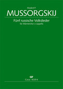 Fünf russische Volkslieder für Männerchor