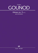 Messe brève no. 5 aux séminaires, CG 65a (Score)
