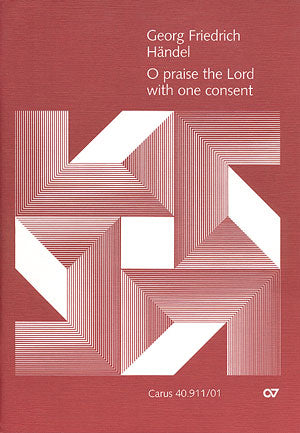 O praise the Lord, HWV 254 (Score)