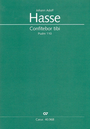 Confitebor tibi [score]