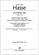 Confitebor tibi（合唱楽譜）