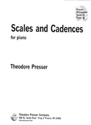 Scales and Cadences