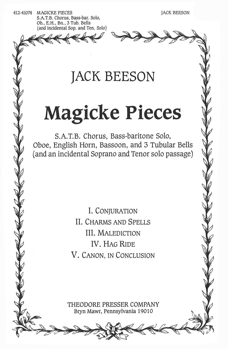 Magicke Pieces (Vocal Score)