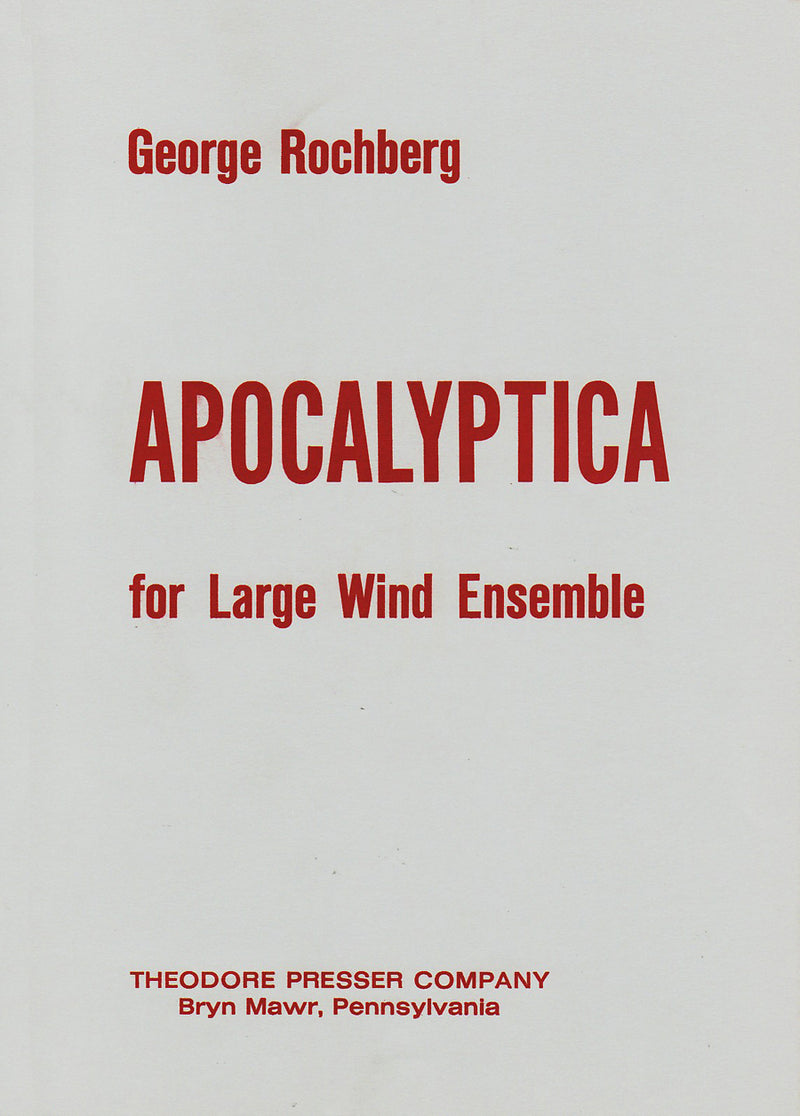 Apocalyptica (Study Score)