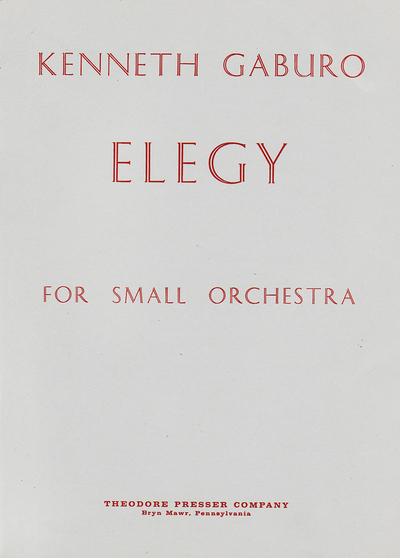 Elegy