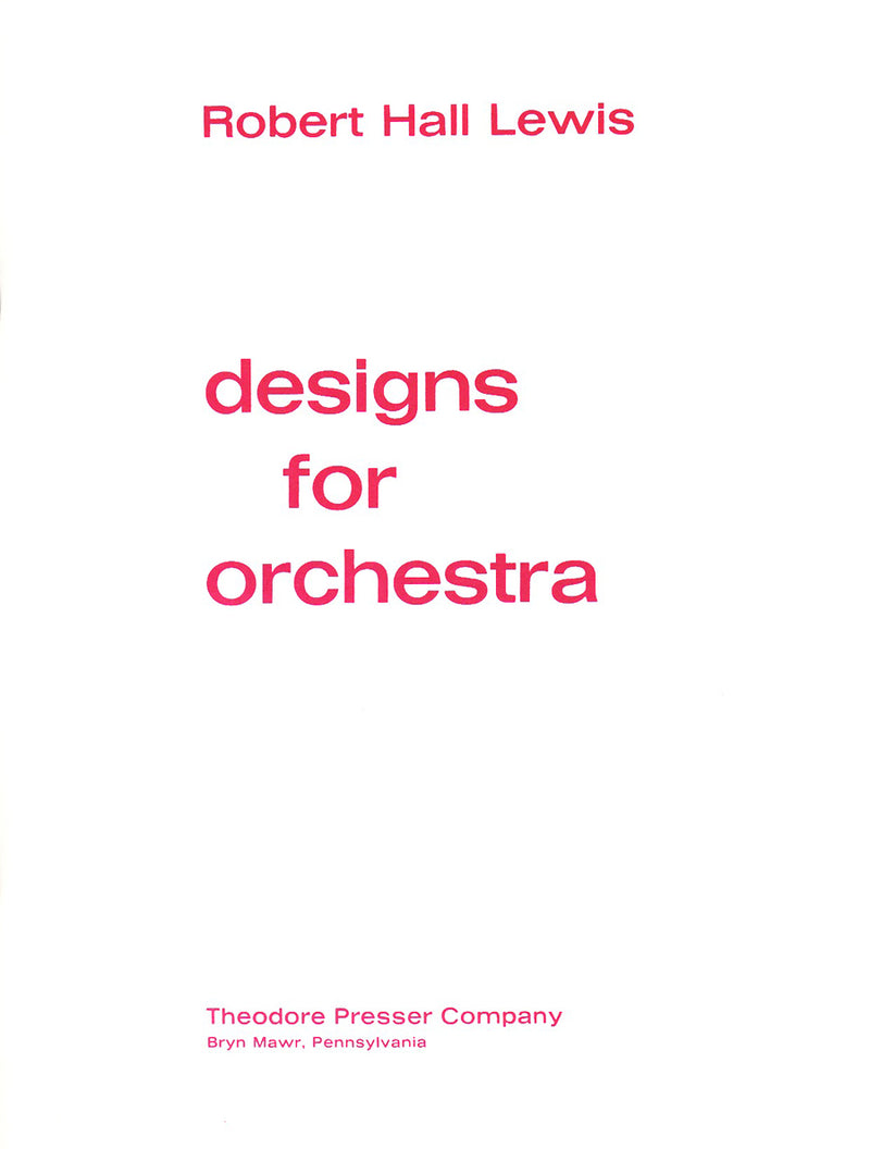 Designs for Orchestra