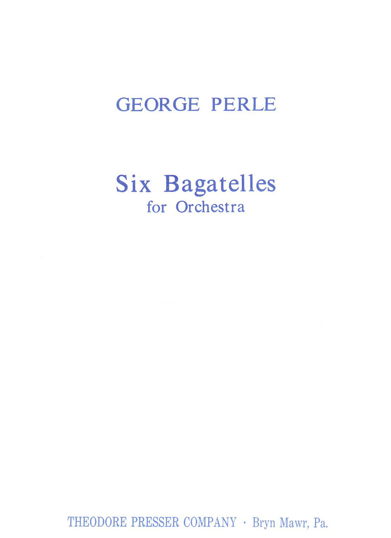 Six Bagatelles