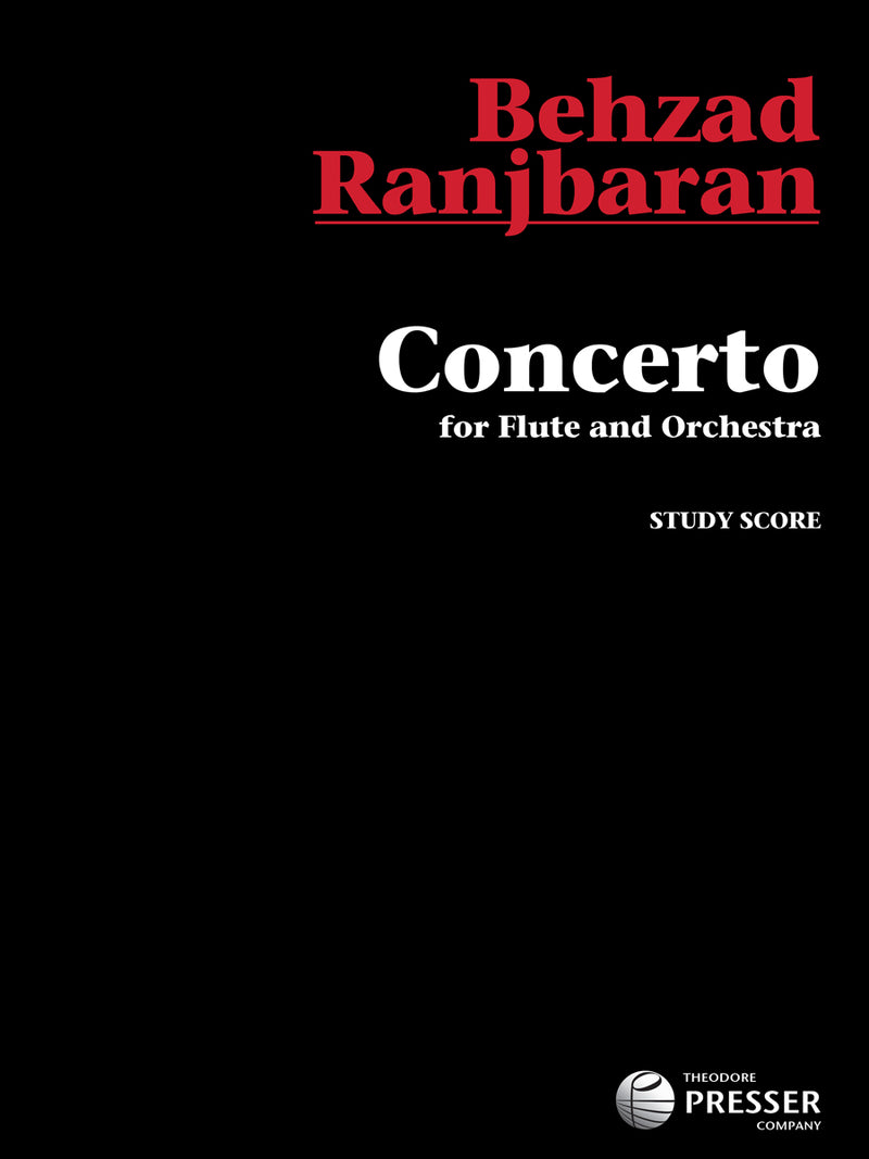 Concerto For Flute and Orchestra (Study Score)