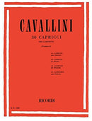 30 Capricci per Clarinetto / Cavallini (Ricordi)