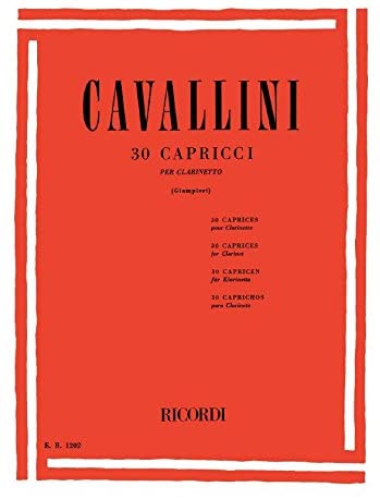 30 Capricci per Clarinetto