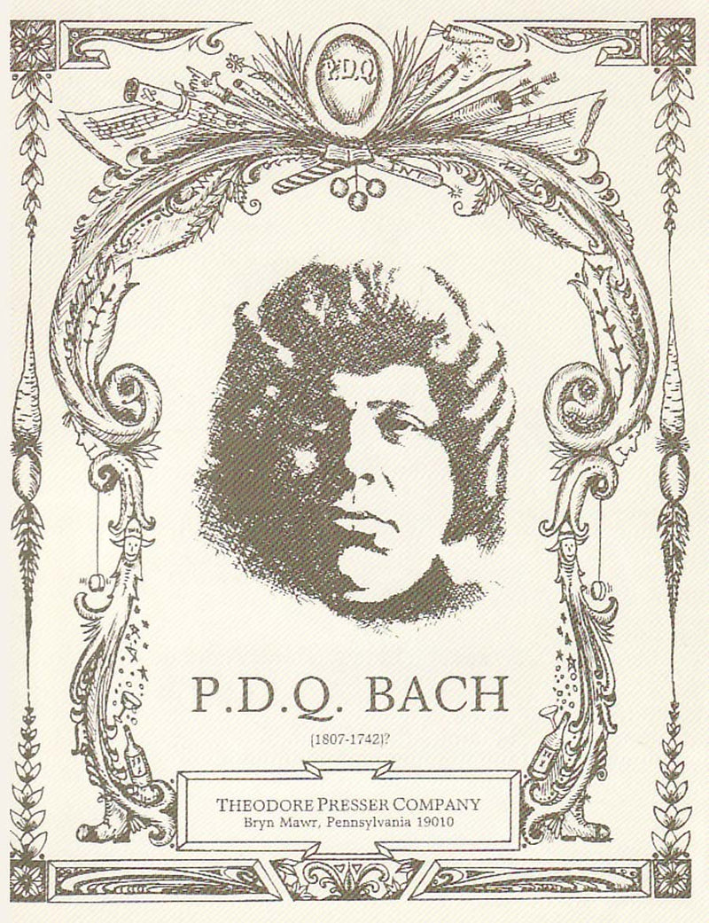 P.D.Q. Bach Portrait Postcard