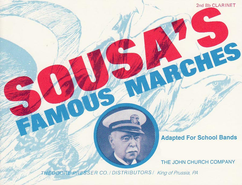 Sousa's Famous Marches (Clarinet 2 part)