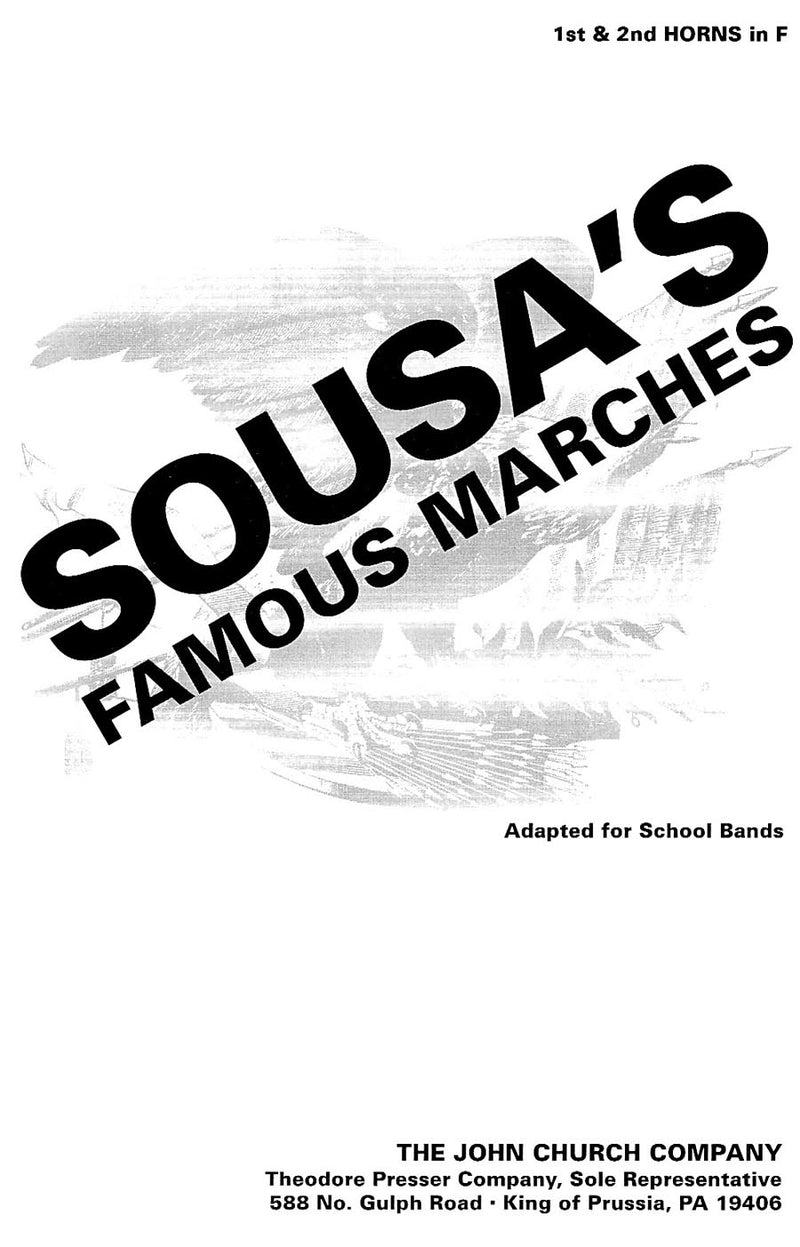 Sousa's Famous Marches (Horn 1, Horn 2 part)