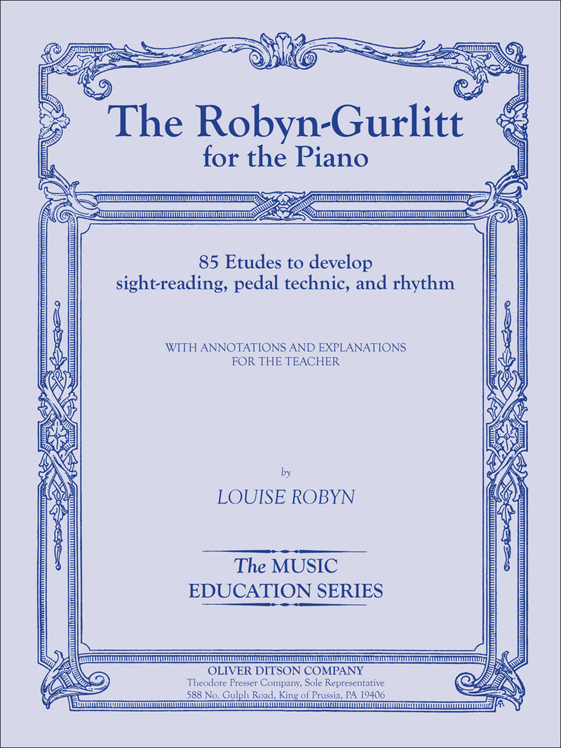 The Robyn-Gurlitt for The Piano