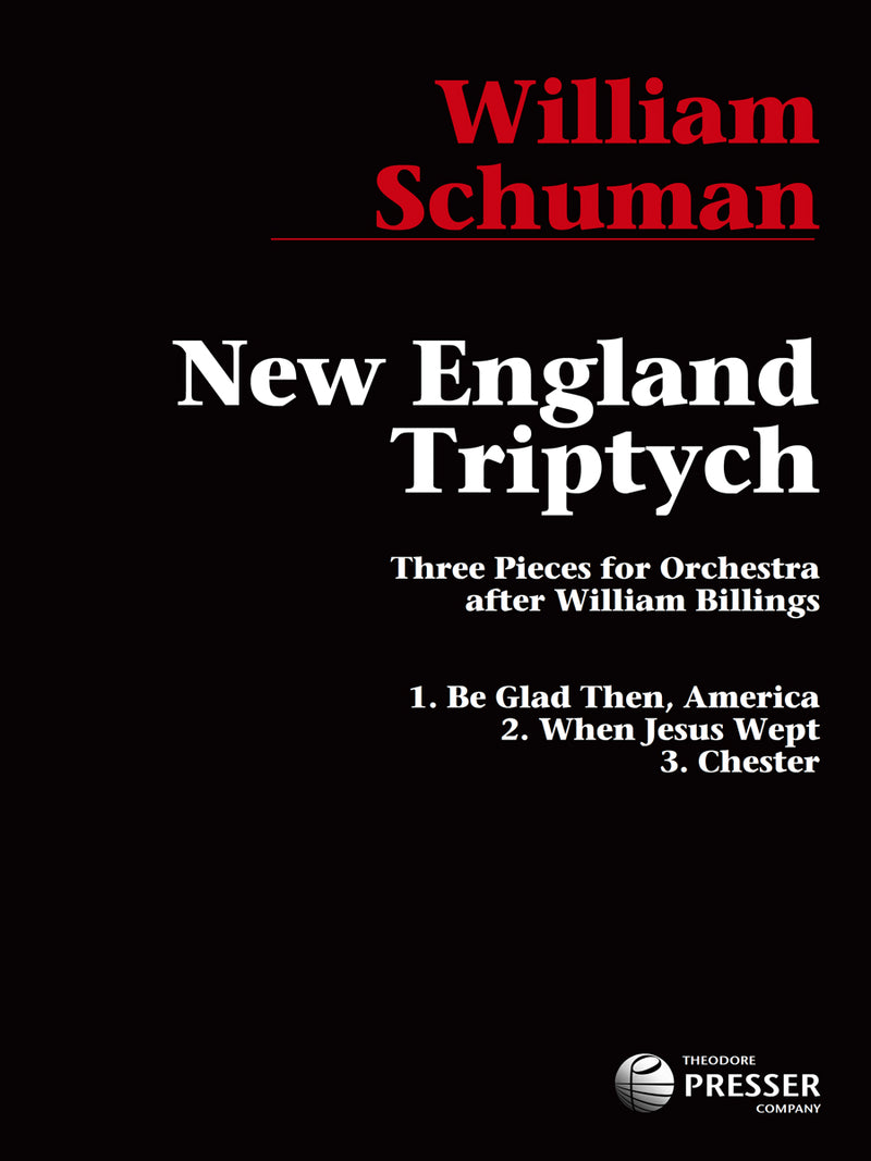 New England Triptych (Study Score)