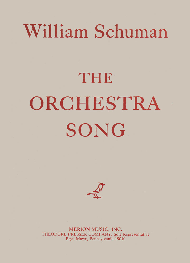 The Orchestra Song (Score Only)