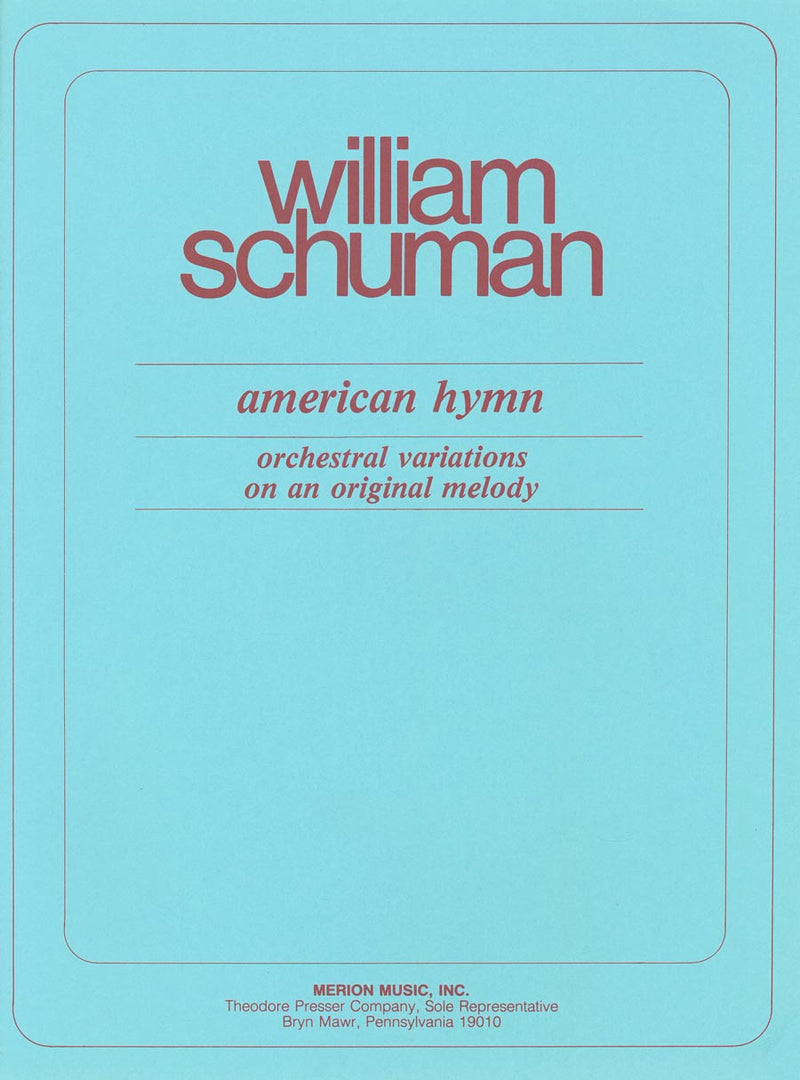 American Hymn (Study Score)