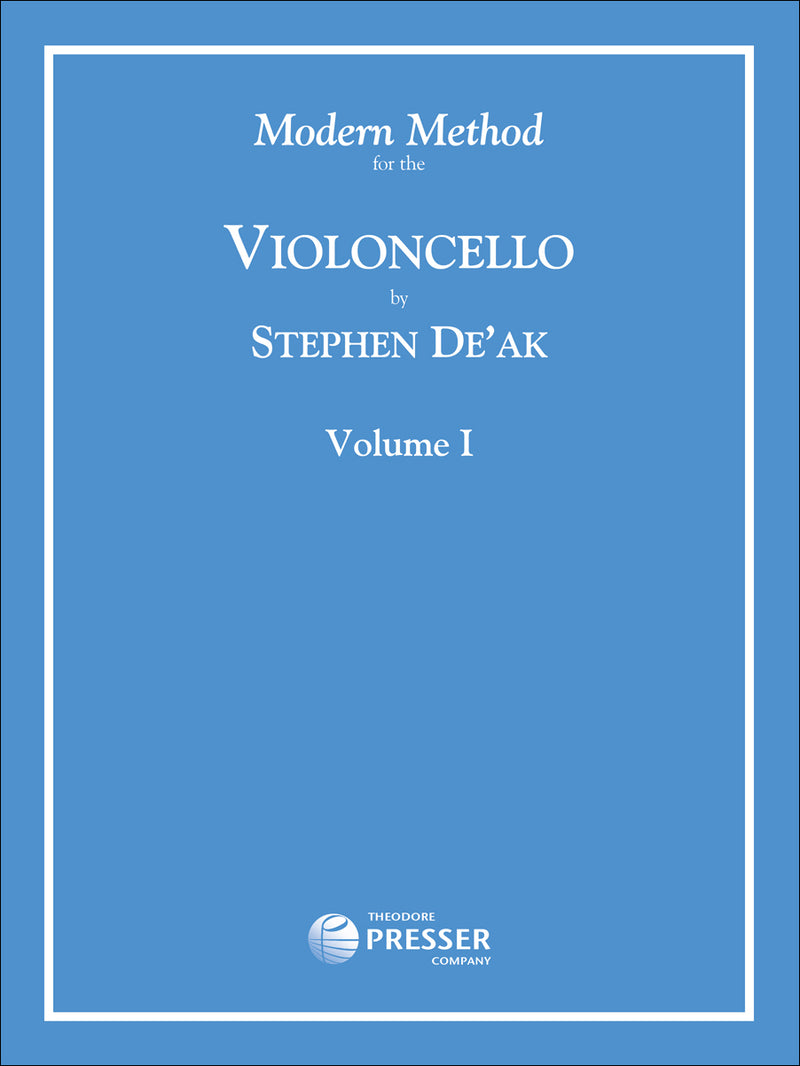 Modern Method for the Violoncello, Vol. 1
