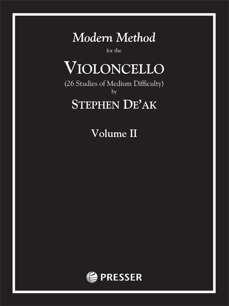 Modern Method for the Violoncello, Vol. 2