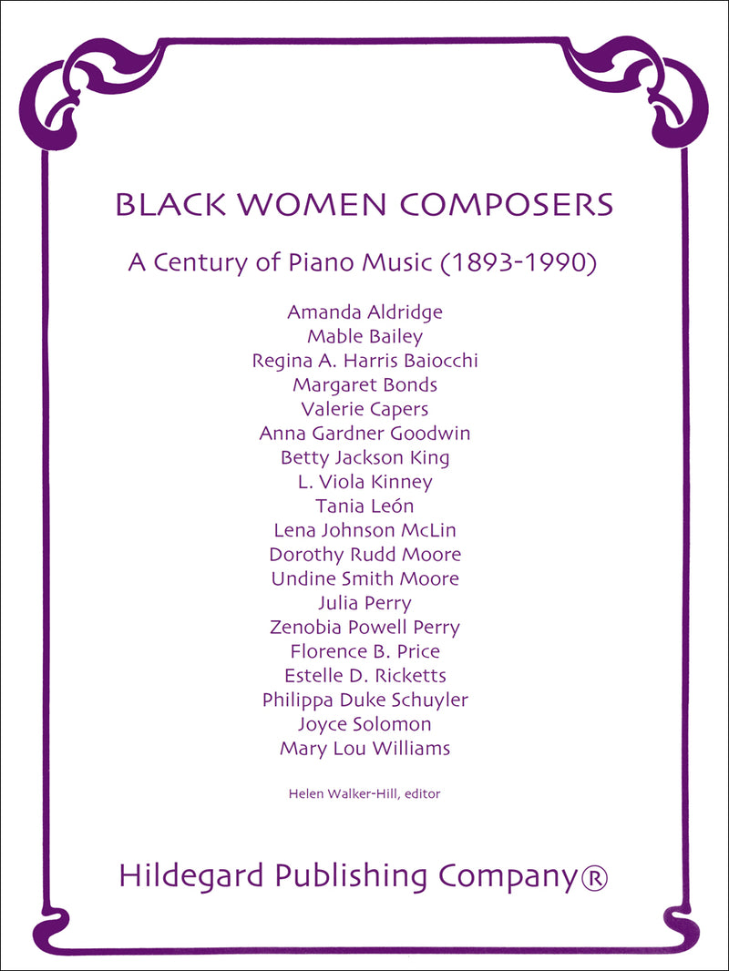 Black Women Composers (Score Only)