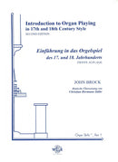 Introduction to organ playing in the 17th and 18th century style