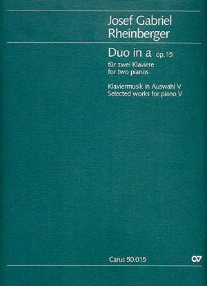 Duo in a, op. 15
