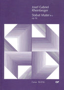 Stabat Mater in c, op. 16 (Score)