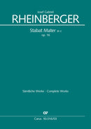 Stabat Mater in c, op. 16（ヴォーカル・スコア）