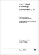 Vier Hymnen op. 54