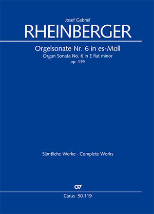 Orgelsonate Nr. 6 in es, op. 119