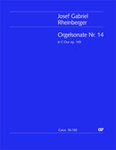 Orgelsonate Nr. 14, op. 165