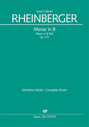 Missa in B, op. 172 [organ score]