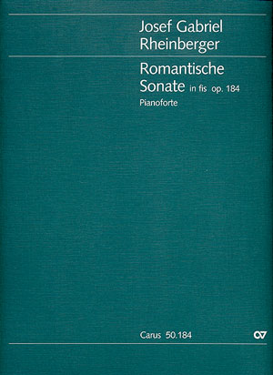 Romantische Sonate Nr. 4 in fis, op. 184