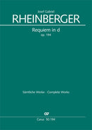 Requiem in d, op. 194 (Score)