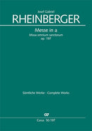 Messe in a, op. 197 (Score)
