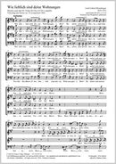 Wie lieblich sind deine Wohnungen, op. 50 (Score)