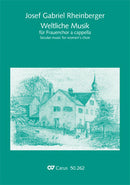 Weltliche Musik für Frauenchor a cappella