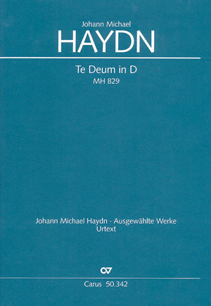 Te Deum, MH 829 [score]