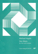 Ave Maria in E major, MH 388 (Score)