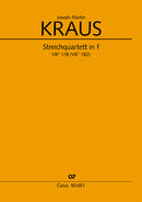Streichquartett in f, VB 178