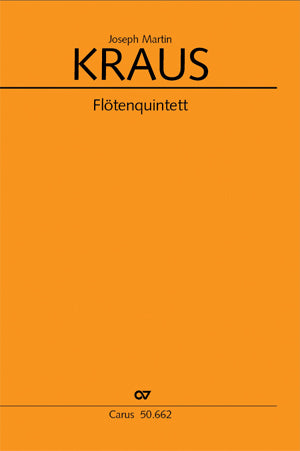 Flötenquintett, VB 188 [score]