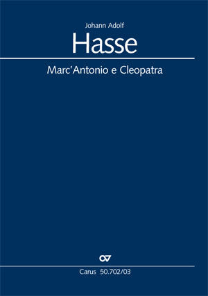 Marc’Antonio e Cleopatra. Serenata（ヴォーカル・スコア）