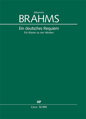 Ein deutsches Requiem, op. 45（ピアノ1台4手・ソロ版）