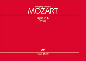 Kyrie in C, KV 323 (Score)