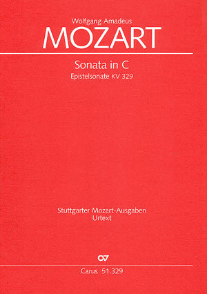 Sonate in C, KV 329 [score]