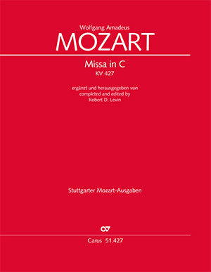 Missa in c, KV 427（Levin校訂） [score]