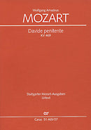 Davide penitente, KV 469（ポケットスコア）