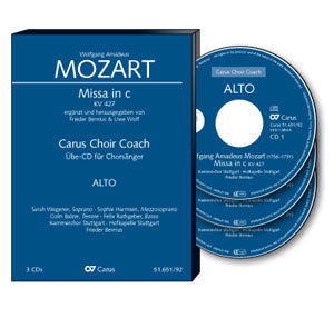 Missa in c KV 427, KV 427 [練習用CD, alto (vocal coach)]